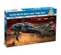 Italeri Model Kit UH-60A/MH-60 Black Hawk 1:48 Night Raid 2706