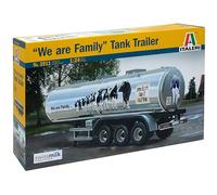 Italeri Tank Trailer Model Kit We Are Family IT3911 Mo 1:24 For Truck