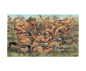 ITALERI WWII Russian Infantry B2004 6057 1:72 Figures Kit