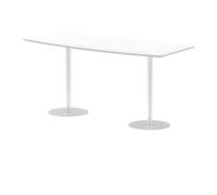 Hi-Gloss Italia 2400 High Gloss Table White 1145