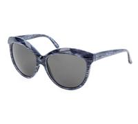 Italia Independent I-I 0092 BRUSH GLOSSY BH2.009 Womenâs Sunglasses Blue Size 58