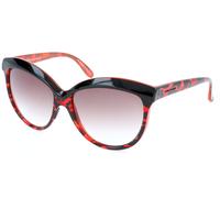 Italia Independent I-I 0092 HAVANA GLOSSY HAV.053 Womenâs Sunglasses Black Size 58