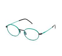 Italia Independent I-I MOD FREDDY 5307 SUPER THIN Men's Glasses, Green, Size 49