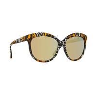 Italia Independent II 0092 ZEF.001 Womenâs Sunglasses Brown Size 58