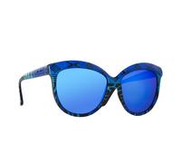 Italia Independent II 0092INX 022.000 Womenâs Sunglasses Blue Size 58