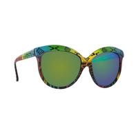 Italia Independent II 0092INX 149.000 Womenâs Sunglasses Green Size 58
