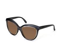 Italia Independent II 0092M 009.009 Womenâs Sunglasses Black Size 58