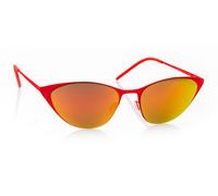 Italia Independent II 0203 055.000 Womenâs Sunglasses Orange Size 55