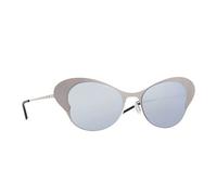 Italia Independent II 0216 075.075 Womenâs Sunglasses Silver Size 50