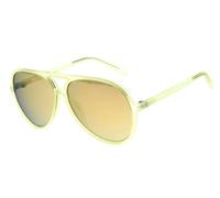 Italia Independent II 0402 Kids 062.000 Kids' Sunglasses Yellow Size 52