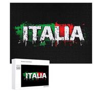 Italia Italy Adults Wooden Jigsaw Puzzles 1000/500/300 Piece Personalised Customized Gifts