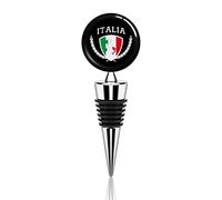Italia Italy Italian Map Flag Wine Bottle Stoppers Durable Stopper Saver Bottle Stopper Plugs Wine Gift for Men Women