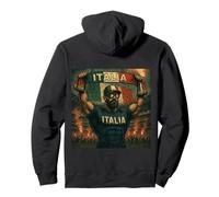 Italia Men's T-Shirt Fans Ultras Italy Flag Pullover Hoodie