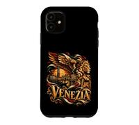 Italia Venice Winged Lion Gondola Landmark Italian Art Case for iPhone 11
