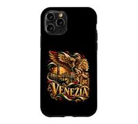 Italia Venice Winged Lion Gondola Landmark Italian Art Case for iPhone 11 Pro