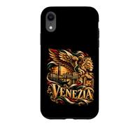 Italia Venice Winged Lion Gondola Landmark Italian Art Case for iPhone XR