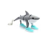 Italian Action Toy Figure, Desktop Decorations for Game Lovers ToysTungtungsahur Shark Statue and Tralalo with Articulated Arms That Can Be Moved
