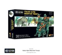 Warlord Games Italian Army Infantry Alpini Mountain Troops - 28mm Scale Plastic Miniatures for Bolt Action Highly Detailed World War 2 Miniatures for Table-top Wargaming