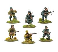 Warlord Games Italian Army & Blackshirts 28mm Scale Plastic Miniatures for Bolt Action Highly Detailed World War 2 Miniatures for Table-top Wargaming