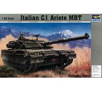 Italian Army MBT C1 Ariete Tank Panzer Carro Armato Plastic Kit 1:35 Model 0332