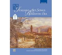Italian Art Songs Romantic Era: Medium High Voice, Book & CD