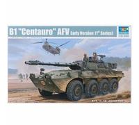 Italian B1 Centauro 1St Series Tank Destroyer Early Ver. Plastic Kit 1:35 Model