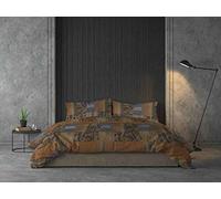 Italian Bed Linen Athena Duvet Cover, Cotton, Adana Terra, 2 Places