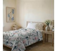 Italian Bed Linen BASIC Denny Printed Summer Quilt, Microfibre, Single 160 x 240 cm