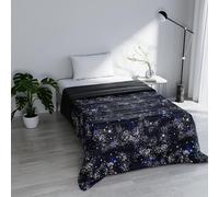 Italian Bed Linen BASIC Line Summer Quilt Made in Italy Printed Soft Microfibre Bedspread - Spring Summer Mid-Season Quilt - Orion, Queen Size 200 x 240 cm