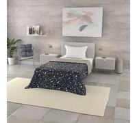 Italian Bed Linen BASIC Summer Quilt Printed, Microfibre, Belle, Single 160 x 240 cm