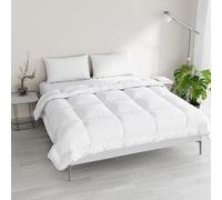 Italian Bed Linen Dreams and Capricci Padded Winter Duvet, White/White, Double 250 x 200 cm