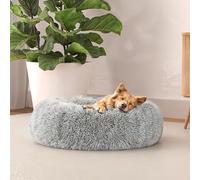 Italian Bed Linen Dreams Soft Pet Bed for Dogs and Cats, Pearl, 50 x 50 cm
