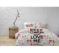 Italian Bed Linen Duvet Cover Set with Digital Print, Cotton, Shine 09, 2 Places