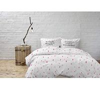 Italian Bed Linen Duvet Cover Set with Digital Print, Cotton, Shine 12, 2 Places