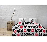 Italian Bed Linen Duvet Cover Set with Digital Print, Shine 08, 2 Places