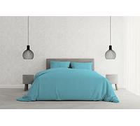 Italian Bed Linen Elegant duvet cover set,light blue,double