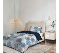 Italian Bed Linen Fantasy Duvet Cover Set, Soffioni Blu, 1PM, Small double