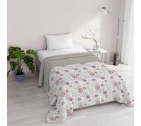 Italian Bed Linen Fantasy Microfibre Summer Quilt 1 and a Half Seater Morpheo