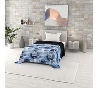 Italian Bed Linen Fantasy Microfibre Summer Quilt, Single 170 x 270 cm, Paint