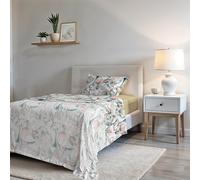 Italian Bed Linen Fashion, Microfiber, Denny, One and a Half Bed Set (B H-1PM-28)