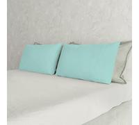 Italian Bed Linen Max Color couple of plain color pillowcases
