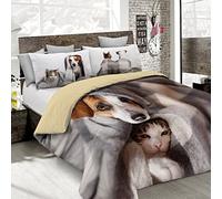 Italian Bed Linen MB HOME ITALY, Goodnight Duvet Cover Set, Peggy, Double