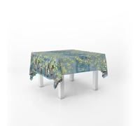 Italian Bed Linen Palermo Tablecloth Digital Print Stain Resistant 150 x 150 cm