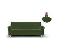 Italian Bed Linen Più Bello bielastic Sofa cover Dark green, 3 places, Polyester, 3 Seats