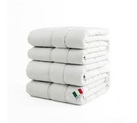 Italian Bed Linen Prestige 4 Seasons Duvet White, Double, 250x200cm