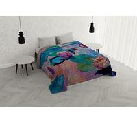 Italian Bed Linen SD-11 Summer Quilt with Digital Print Dreams, Microfibre, Double