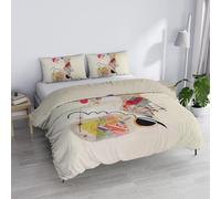 Italian Bed Linen SOGNI D'AUTORE Duvet Cover Set 100% Cotton, SD-65, Double