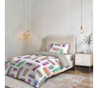 Italian Bed Linen Sogni e Capricci Fantasy Duvet Cover (Made in Italy), Microfiber, Multicolor, single