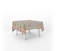Italian Bed Linen Tablecloth Digital Print Stain Resistant 150 x 240 cm Magic Christmas