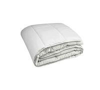 Italian Bed Linen Winter Duvet Flame Retardant, White, Small Double